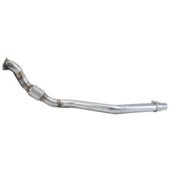 Bull-X Downpipe lower part/ VSD replacement pipe 3" Audi A4/A5 B9 2.0 TFSI