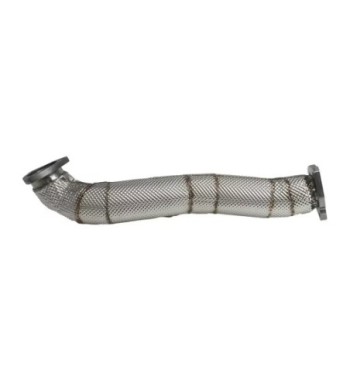 Bull-X Downpipe upper part 2.75"/ Cat replacement pipe Audi A6 C6/4F 2.7-3.0 TDI