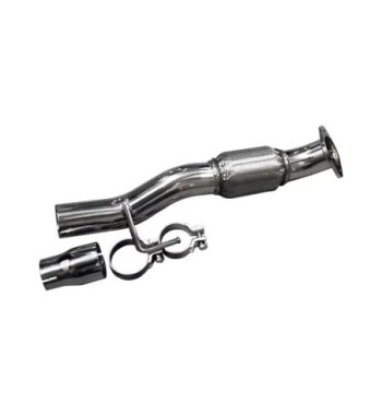 Bull-X Downpipe lower part 2,5" VAG 1.4 T(F)SI EA111 (e.g. Polo GTI, Ibiza Cupra, A1 8X)