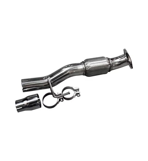 Bull-X Downpipe lower part 2,5" VAG 1.4 T(F)SI EA111 (e.g. Polo GTI, Ibiza Cupra, A1 8X)