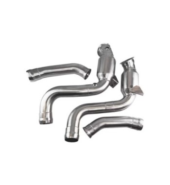 Bull-X Downpipe 3" Mercedes C63, C63S AMG 205 4.0T