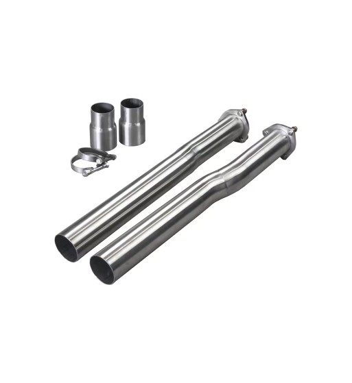 Bull-X 70 mm main catalyst pipes – Audi RS3 8V / TT RS 8S