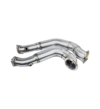 Bull-X pre-catalyst replacement pipes – BMW 135i / 335i / 1M N54