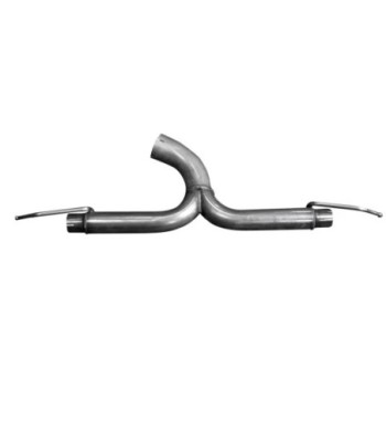 Bull-X Y rear-silencer replacement pipe – Ford Focus Mk2 ST / RS