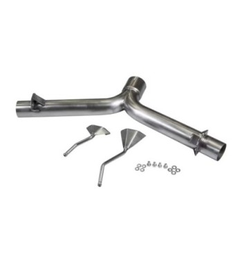 Bull-X 76 mm Y rear-silencer replacement pipe – VAG 1K FWD