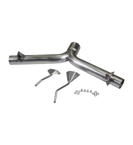 Bull-X 76 mm Y rear-silencer replacement pipe – VAG 1K FWD