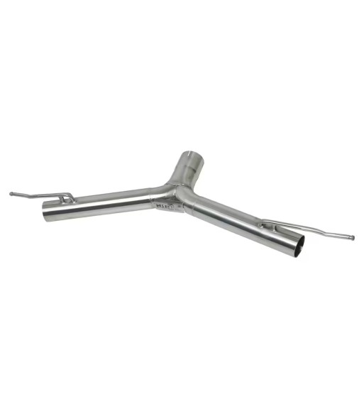 Bull-X 76 mm Y rear-silencer replacement pipe – Golf 7 GTI / Leon 5F