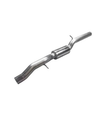 Bull-X 76 mm centre-silencer dummy – Audi S3 8L / TT 8N quattro