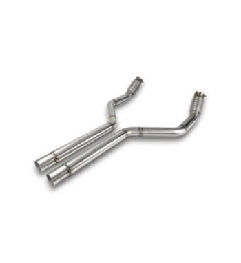 Bull-X resonator replacement pipes – Audi S6 / RS6 / S7 / RS7 C7