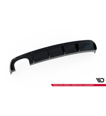 Diffusore Posteriore per Audi A3 Sedan 8V Facelift (Versione con doppio terminale di scarico monolaterale)