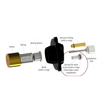 GFB 6126 – DV+ piston-spring preload adjustment screw