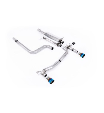 Estrattore Posteriore + Scarico Sportivo Milltek Ford Fiesta ST Mk8 + Sistema GPF
