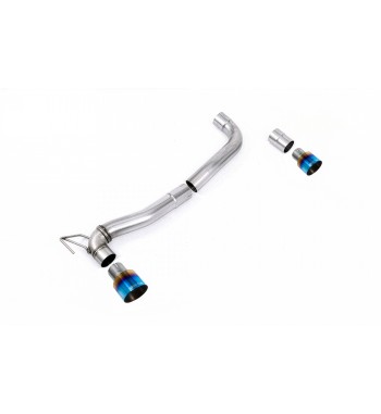 Heckansatz + Milltek Sport Auspuffverlängerung Ford Fiesta ST Mk8