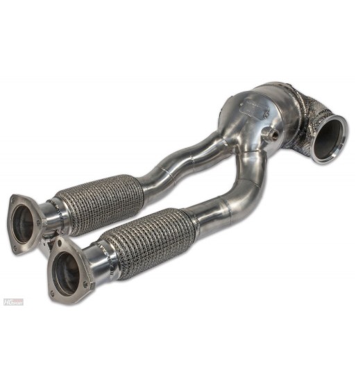 Downpipe für Audi TTRS 8S + RS3 8V 400PS (HJS ECE)