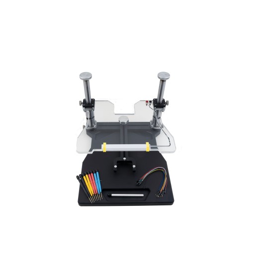 AutoTuner positioning frame with 8 contact probes