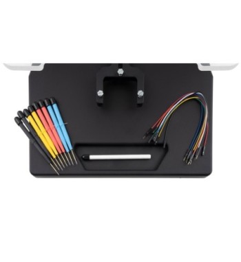 AutoTuner positioning frame with 8 contact probes