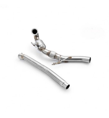 Downpipe 200 mit Zellen Kat VAG 2.0 Allrad