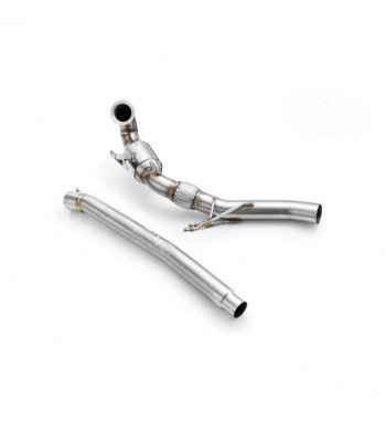 Downpipe VAG 2.0 TSI with 200 cells sport catalyst (AWD 4MOTION Quattro)