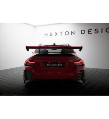 Carbon spoiler with upper swan-neck mounts + LED for BMW M2 G87