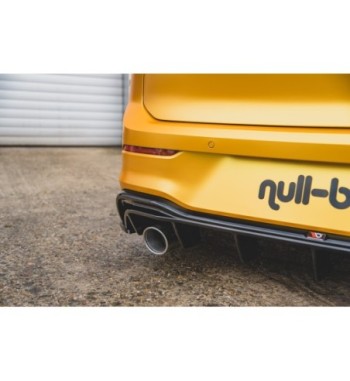 Rear valance (GTI LOOK) with exhaust for Volkswagen Golf Mk8