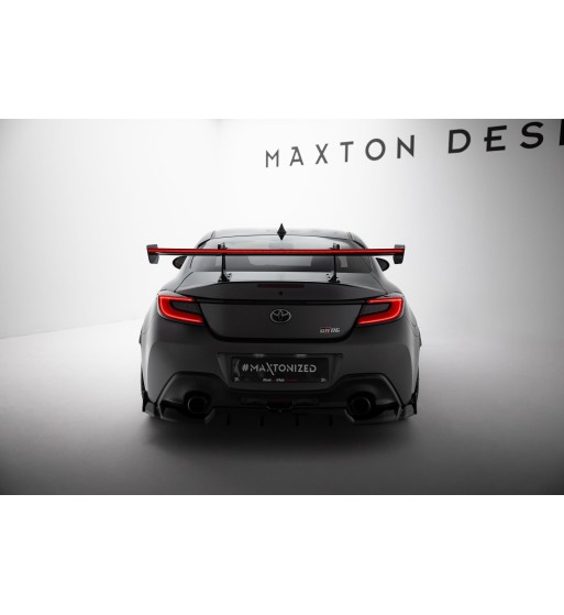 Carbon spoiler with upper swan-neck mounts + LED for Toyota GR86 / Subaru BRZ Mk2