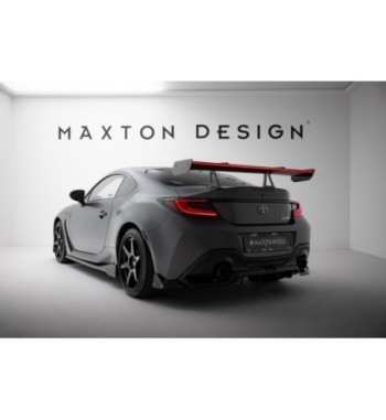 Carbon spoiler with upper swan-neck mounts + LED for Toyota GR86 / Subaru BRZ Mk2