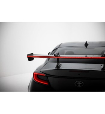 Carbon spoiler with upper swan-neck mounts + LED for Toyota GR86 / Subaru BRZ Mk2