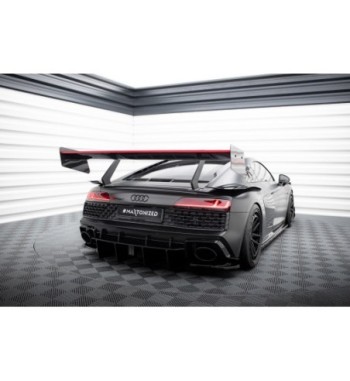 Carbon spoiler + LED for Audi R8 Mk2