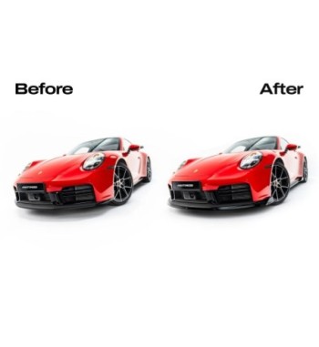 Front splitter for Porsche 911 Carrera Aero / Carrera GTS 992 Facelift