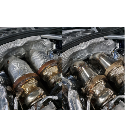 Audi RS5 F5 RS4 8W B9 2.9 TFSI-Downpipe mit oder ohne Hitzeisolierung