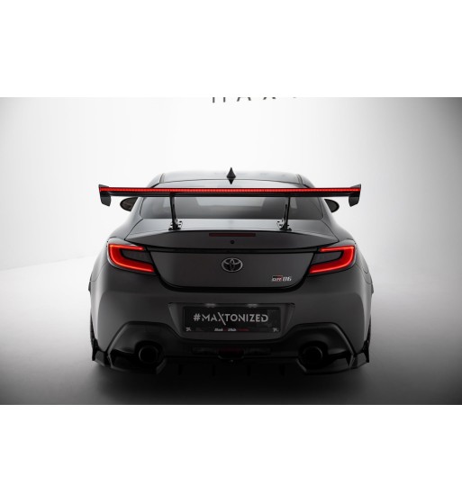 Carbon-Spoiler mit internen Haltern + LED passend für Toyota GR86 / Subaru BRZ Mk2
