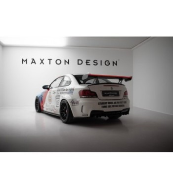 Carbon spoiler with internal mounts V.2 + LED for BMW 1 M E82