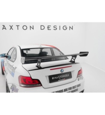 Carbon spoiler with internal mounts V.2 for BMW 1 M E82