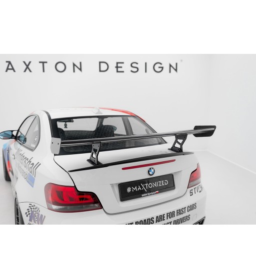 Carbon spoiler with internal mounts V.2 for BMW 1 M E82