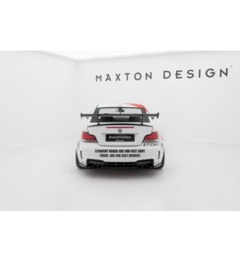 Carbon spoiler with internal mounts V.2 for BMW 1 M E82