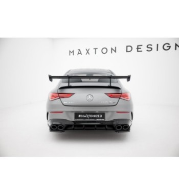 Carbon spoiler with upper swan-neck mounts for Mercedes-Benz CLA Coupe C118 / C118 Facelift