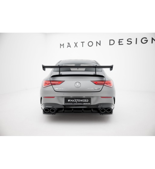 Carbon spoiler with upper swan-neck mounts for Mercedes-Benz CLA Coupe C118 / C118 Facelift
