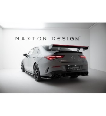 Carbon-Spoiler mit internen Haltern + LED passend für Mercedes-Benz CLA Coupe C118 / C118 Facelift