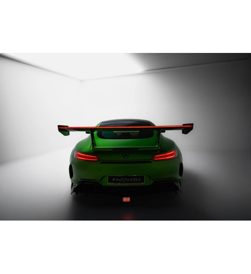 Carbon-Spoiler + LED passend für Mercedes-AMG GTR C190 Facelift