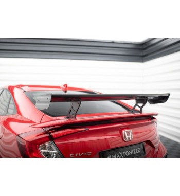 Carbon spoiler with internal mounts for Honda Civic SI Mk10