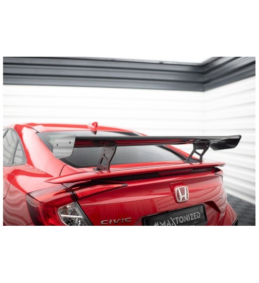 Carbon spoiler with internal mounts for Honda Civic SI Mk10