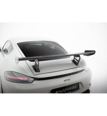 Carbon spoiler with internal mounts V.2 for Porsche 718 Cayman 982c