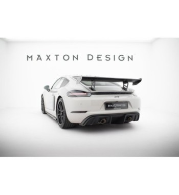 Carbon spoiler with internal mounts V.2 for Porsche 718 Cayman 982c
