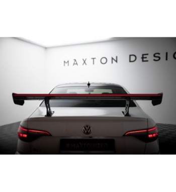 Carbon spoiler with internal mounts + LED for Volkswagen Jetta GLI Mk7