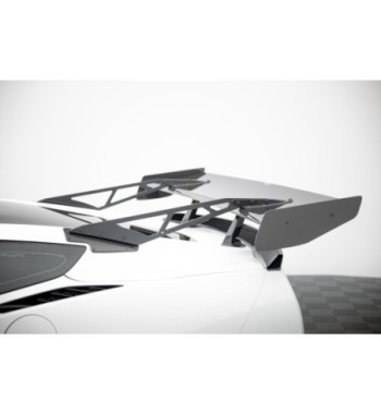 Carbon spoiler with upper swan-neck mounts for Chevrolet Corvette Stingray / Grand Sport C7