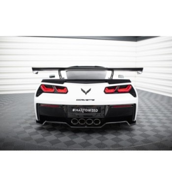 Carbon spoiler with internal mounts for Chevrolet Corvette Stingray / Grand Sport C7