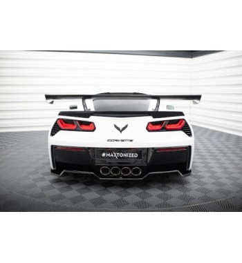 Carbon spoiler with internal mounts for Chevrolet Corvette Stingray / Grand Sport C7
