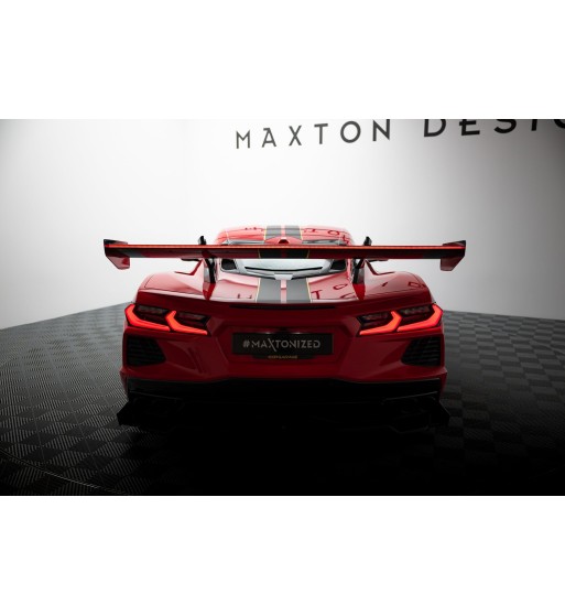 Carbon-Spoiler + LED passend für Chevrolet Corvette C8