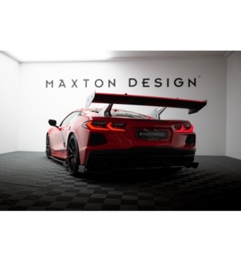 Carbon-Spoiler + LED passend für Chevrolet Corvette C8