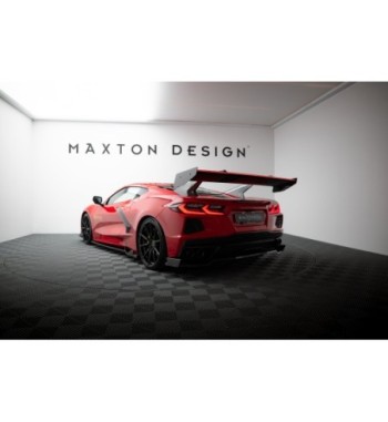 Carbon-Spoiler + LED passend für Chevrolet Corvette C8